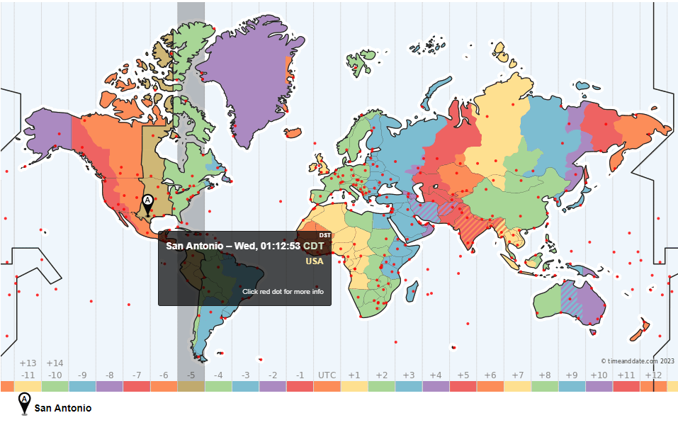 timezone san antonio