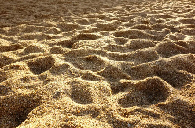 which describes sand ?