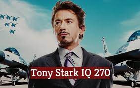 tony stark iq