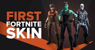 the first fortnite skin