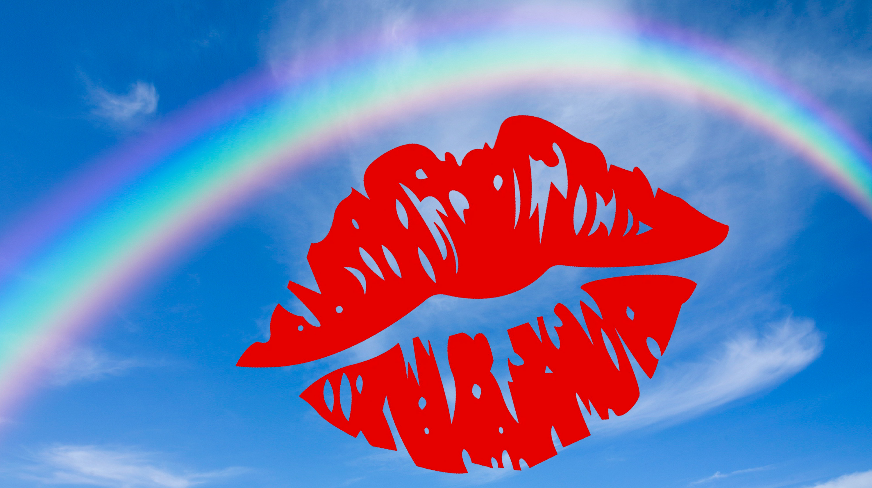 whats a rainbow kiss