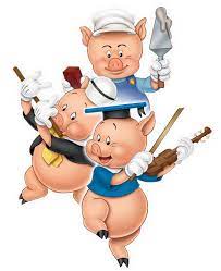 the names of the three little pigs