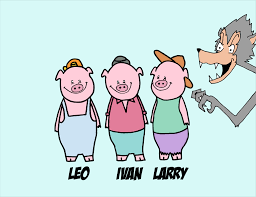 the names of the three little pigs