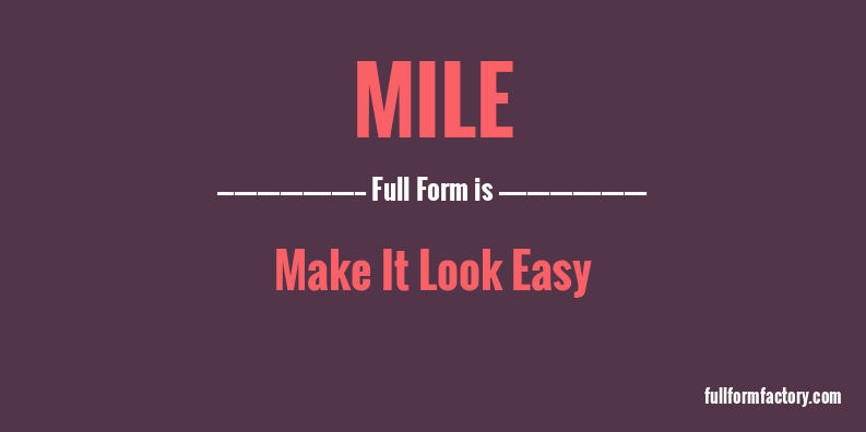 abbreviation for mile