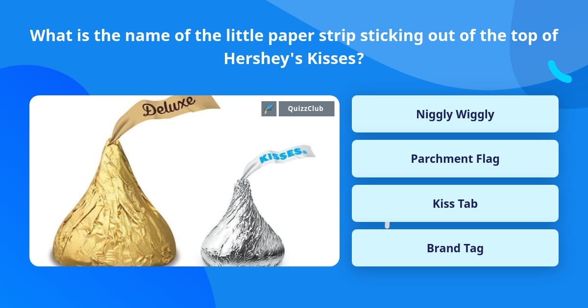 what is the paper in a hershey kiss called