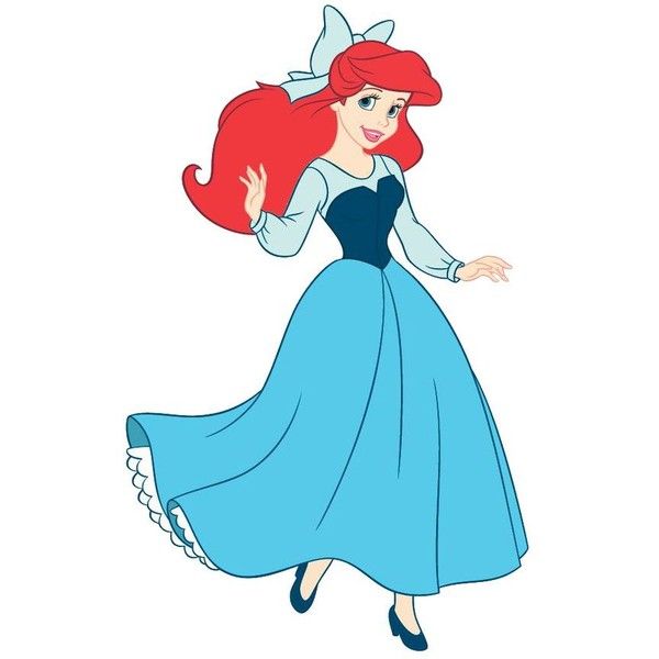 what color is ariel's dress