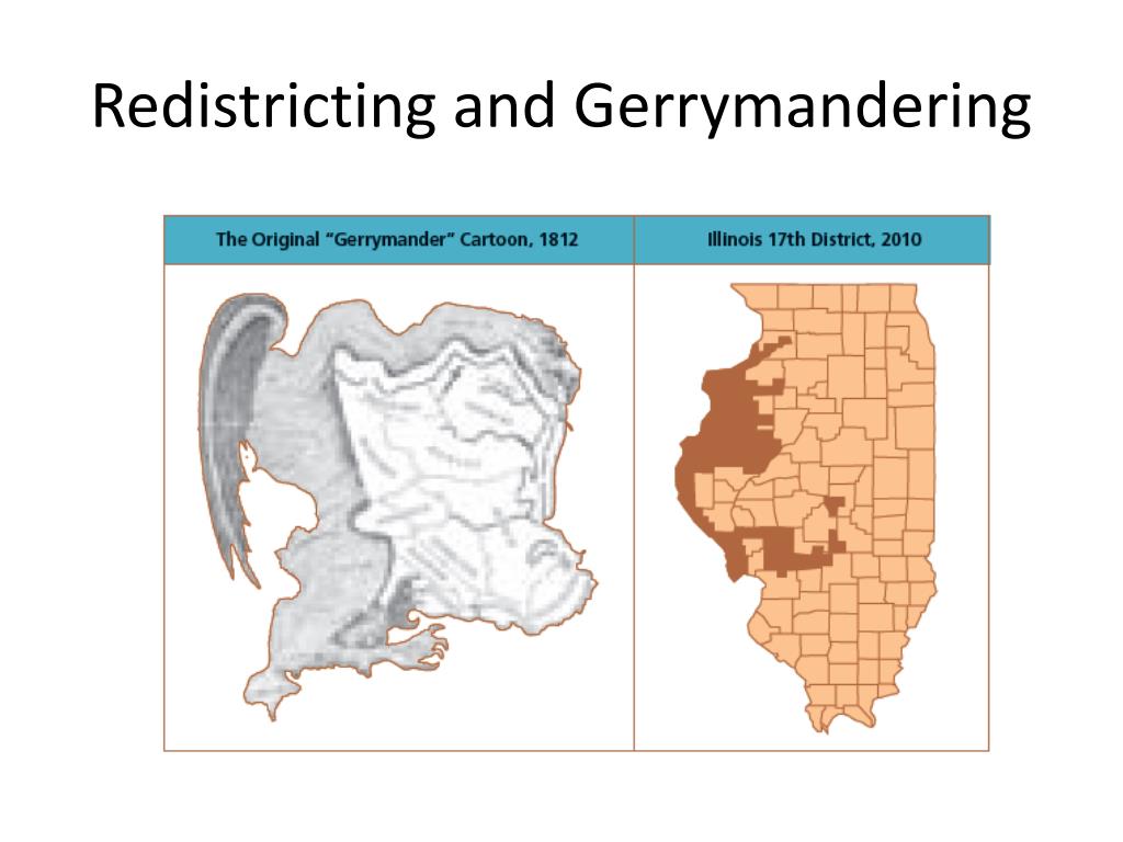 which of the following best describes how redistricting can lead to gerrymandering?