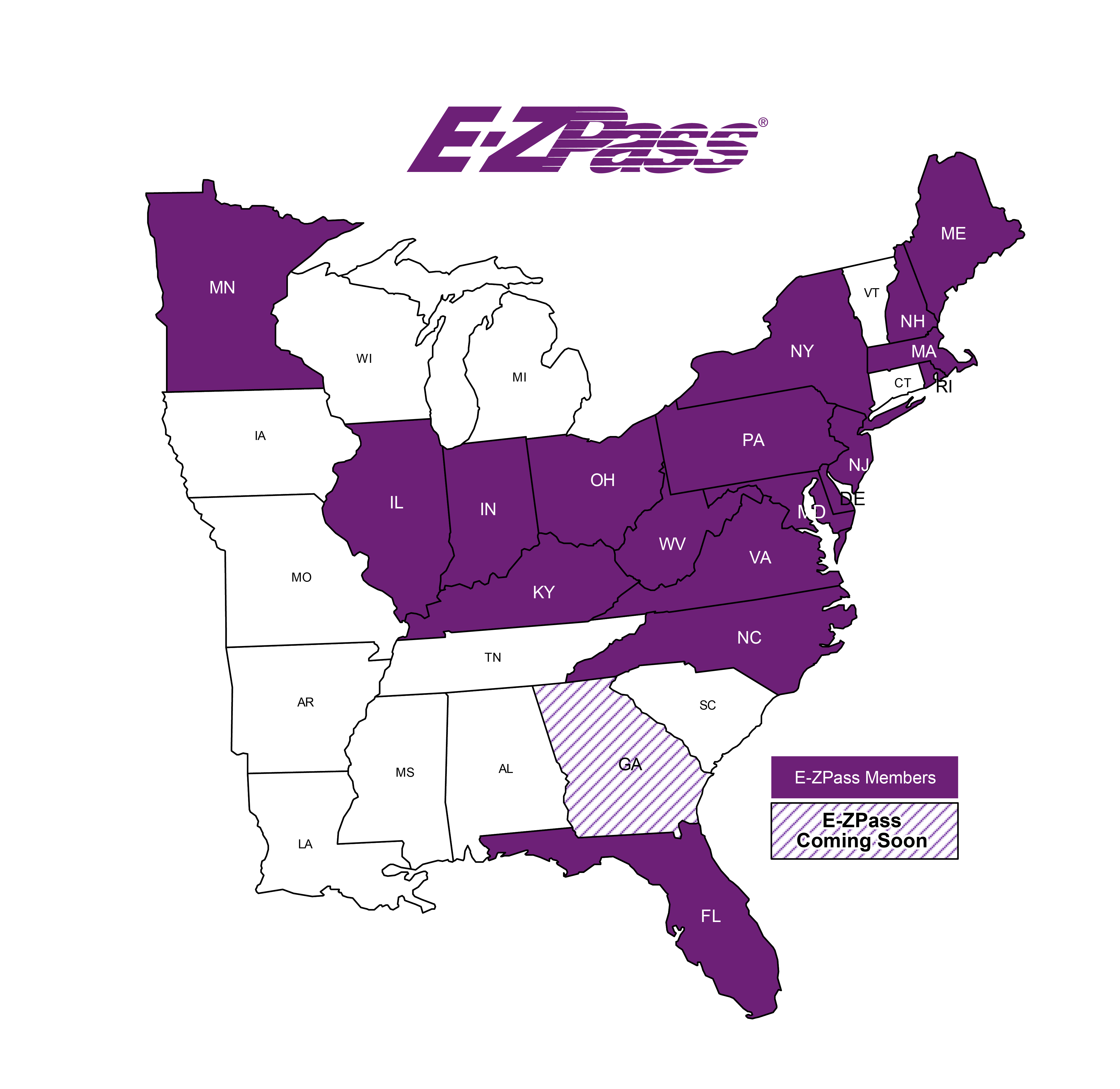 which toll pass covers the most states?