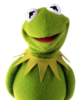 what was the original color of kermit the frog