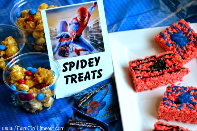 what is spider man's favorite food