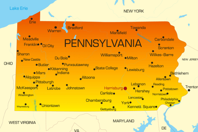 what does pa stand for in states
