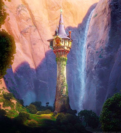 castle in tangled