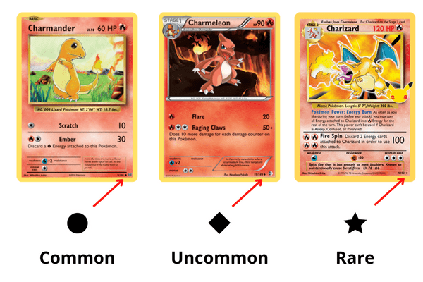 what is the most common pokemon card