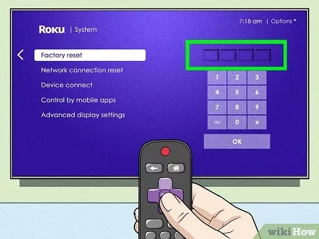 how to change roku account on tv