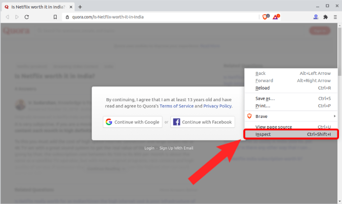 how to use inspect element on chromebook