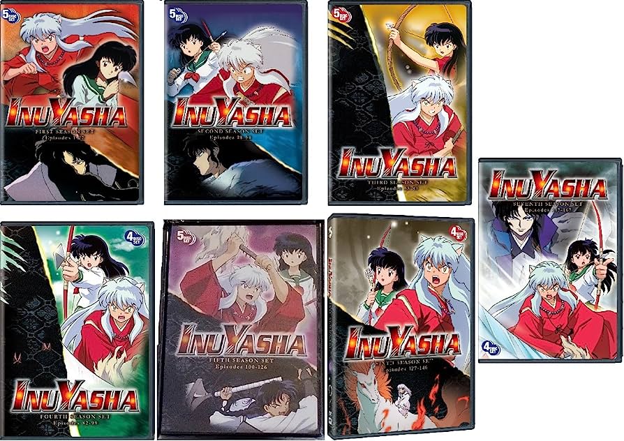 how many seasons of inuyasha are there