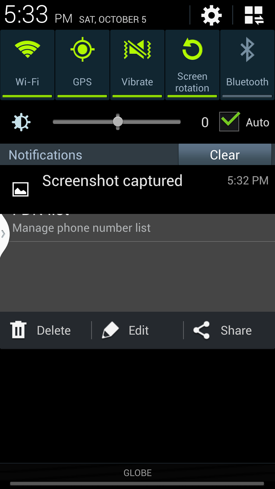 how to screenshot on a galaxy s4 mini