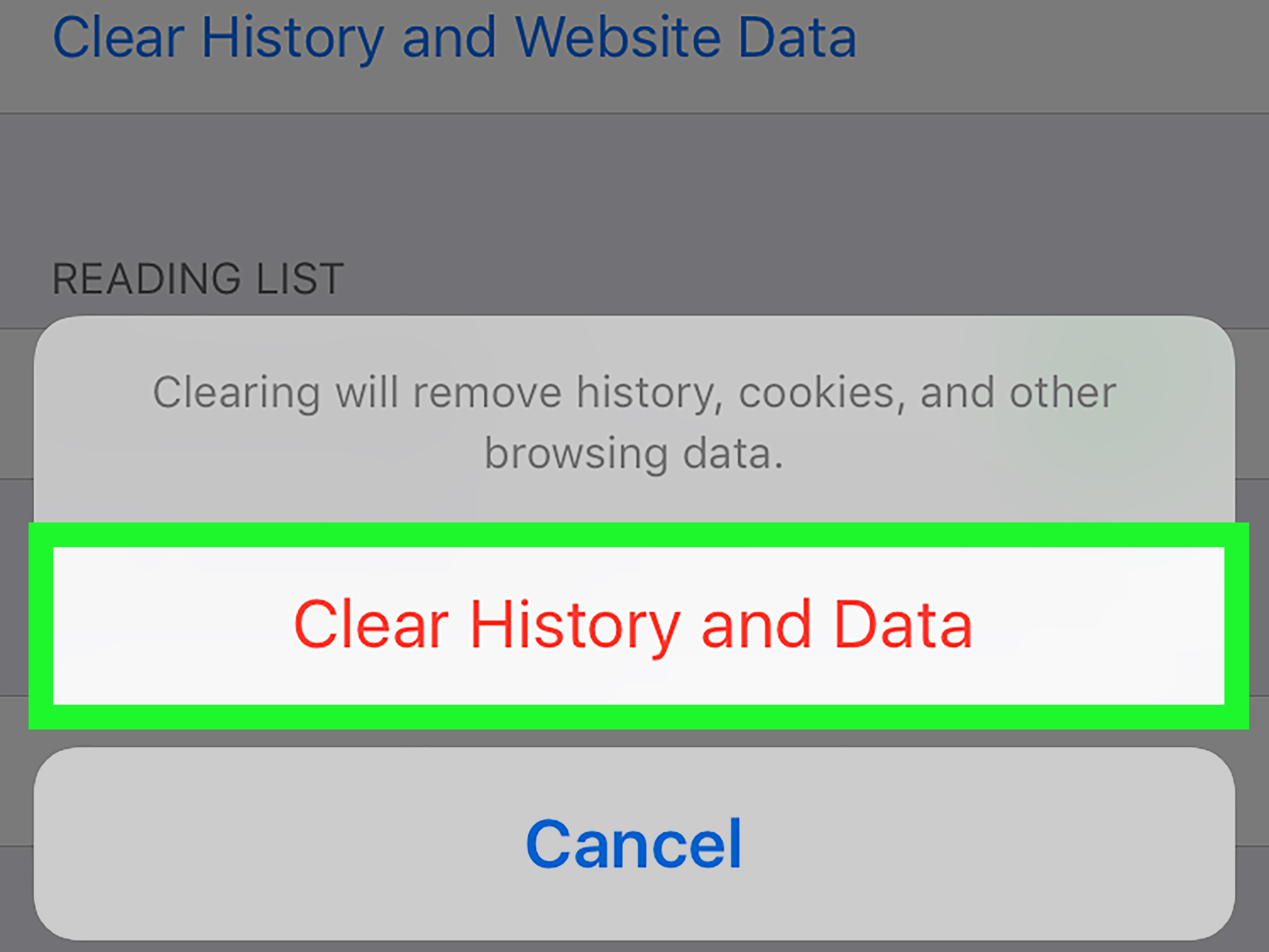 how to delete search history on walmart app