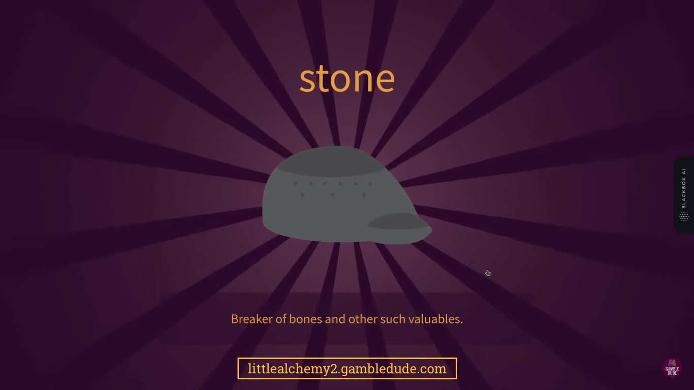 how to make a boulder in little alchemy 2