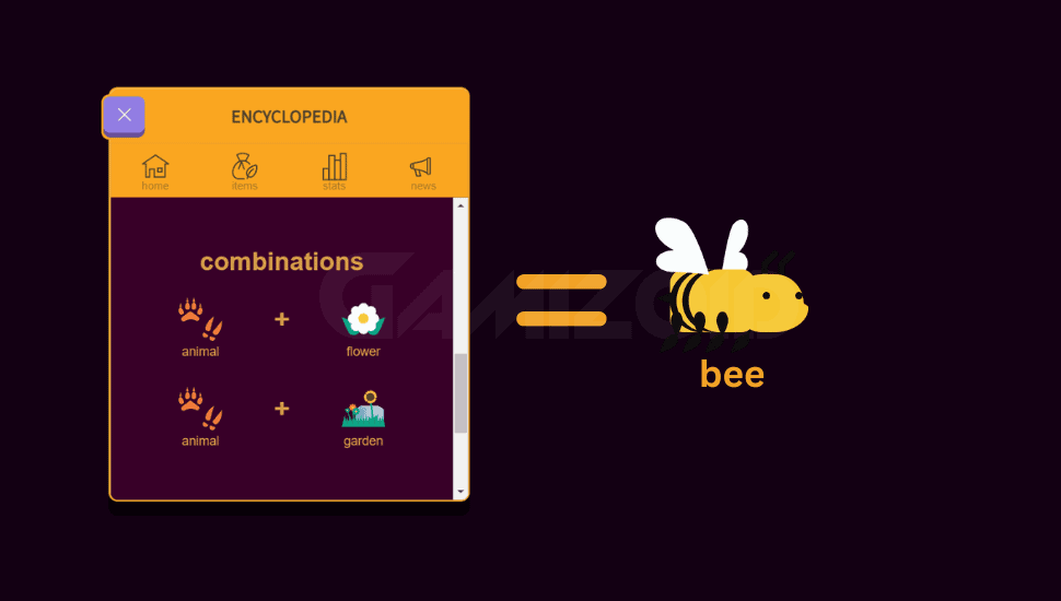 how to make a bee in little alchemy