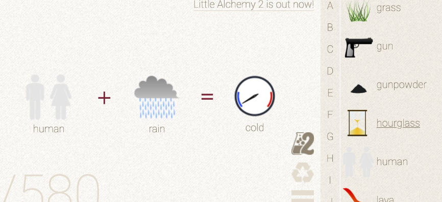 little alchemy how to make cold