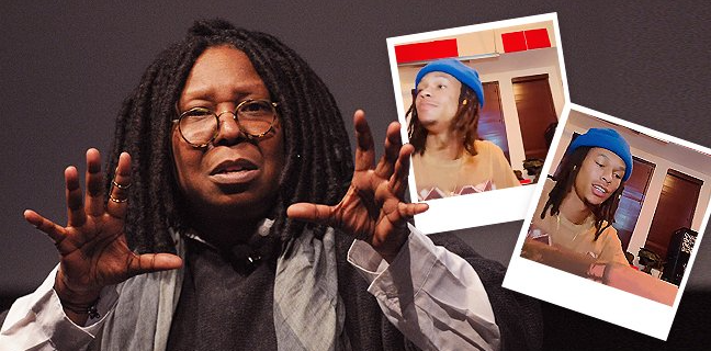 how old is whoopi goldberg son