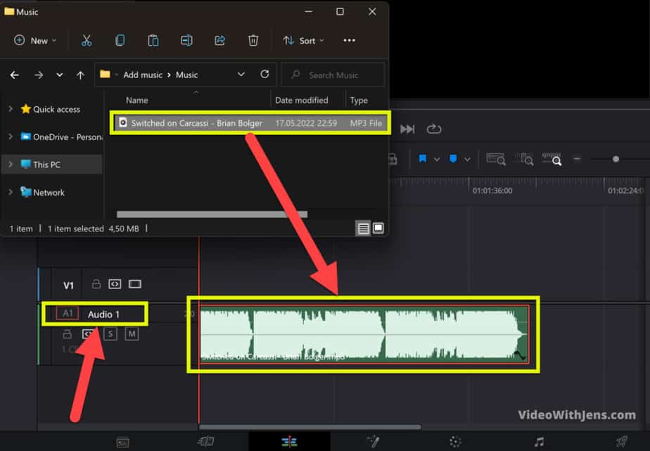 how to fade out music in imovie