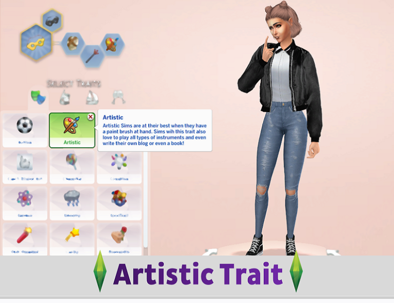 how to change sims traits