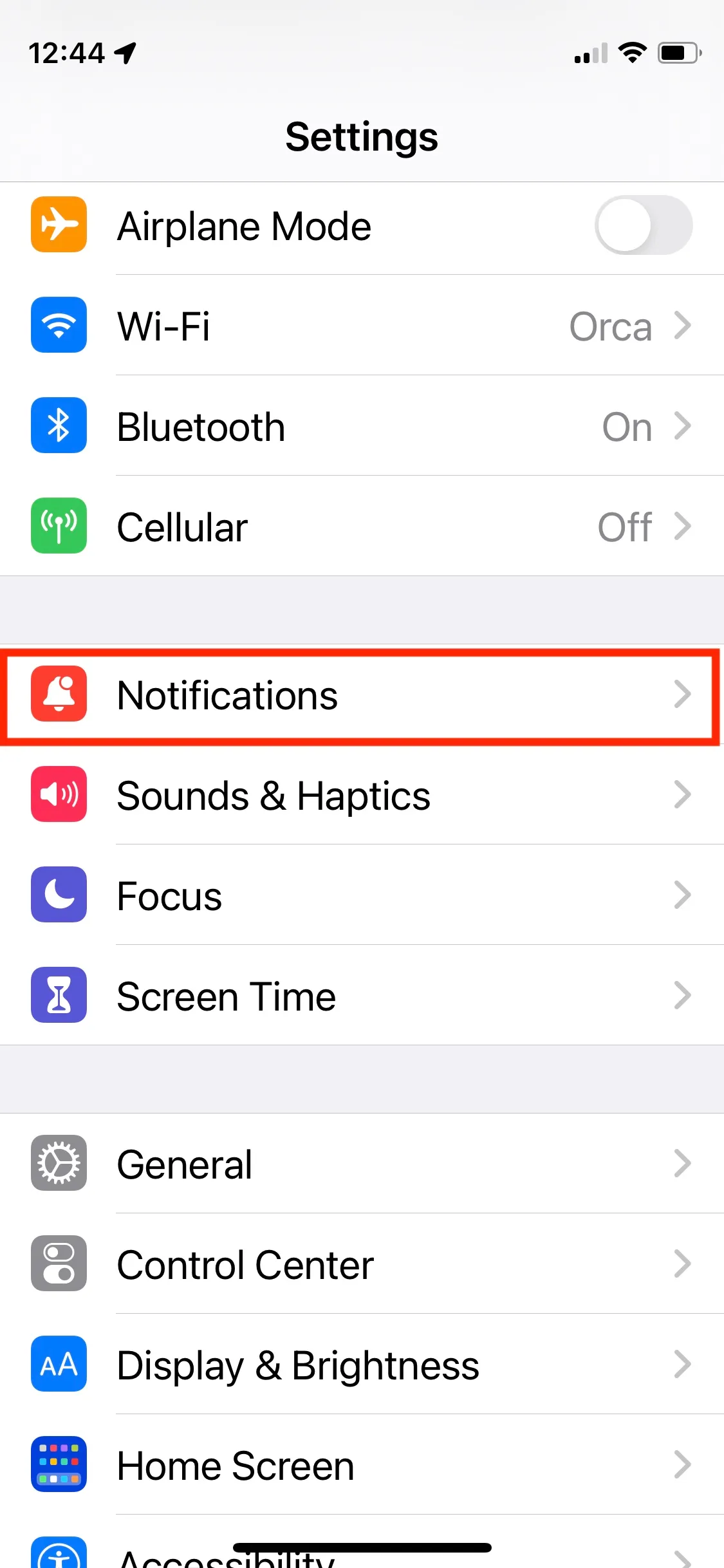 how to remove notify anyway