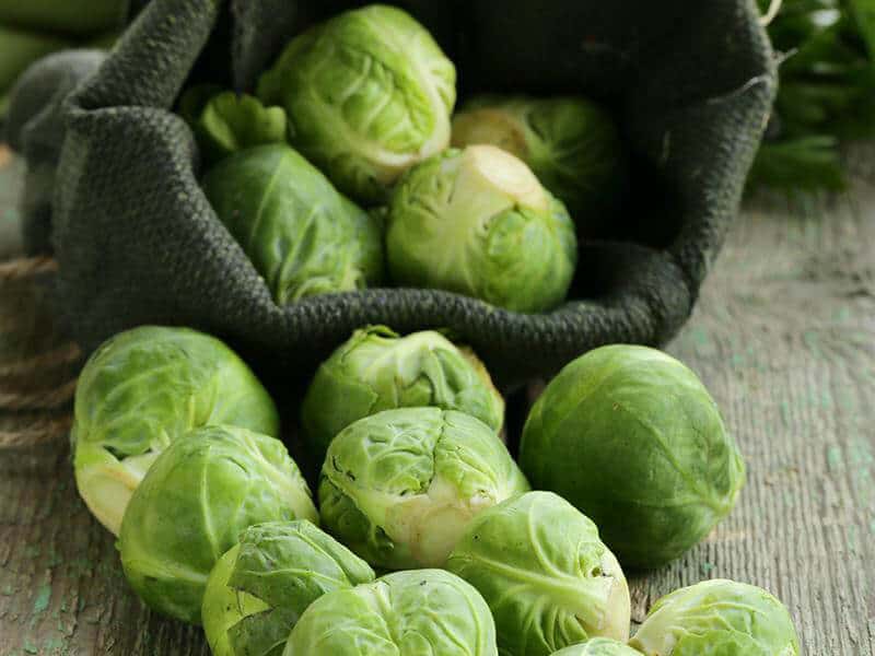 how many brussel sprouts in a pound