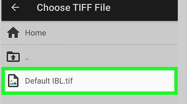 how to open tiff file on android