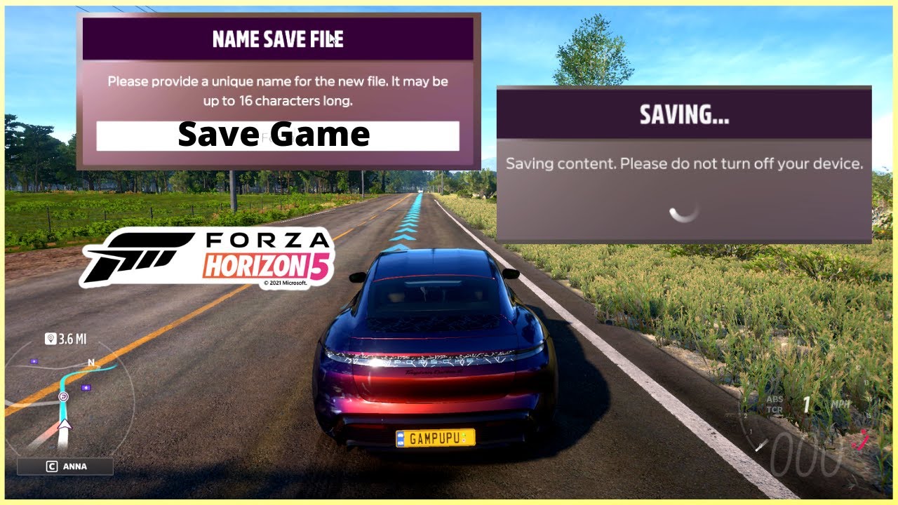 how to save forza horizon 5