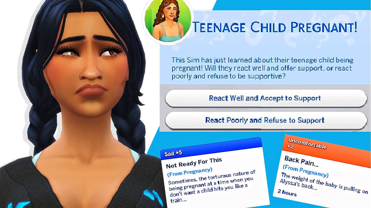 teen pregnancy mod sims 4