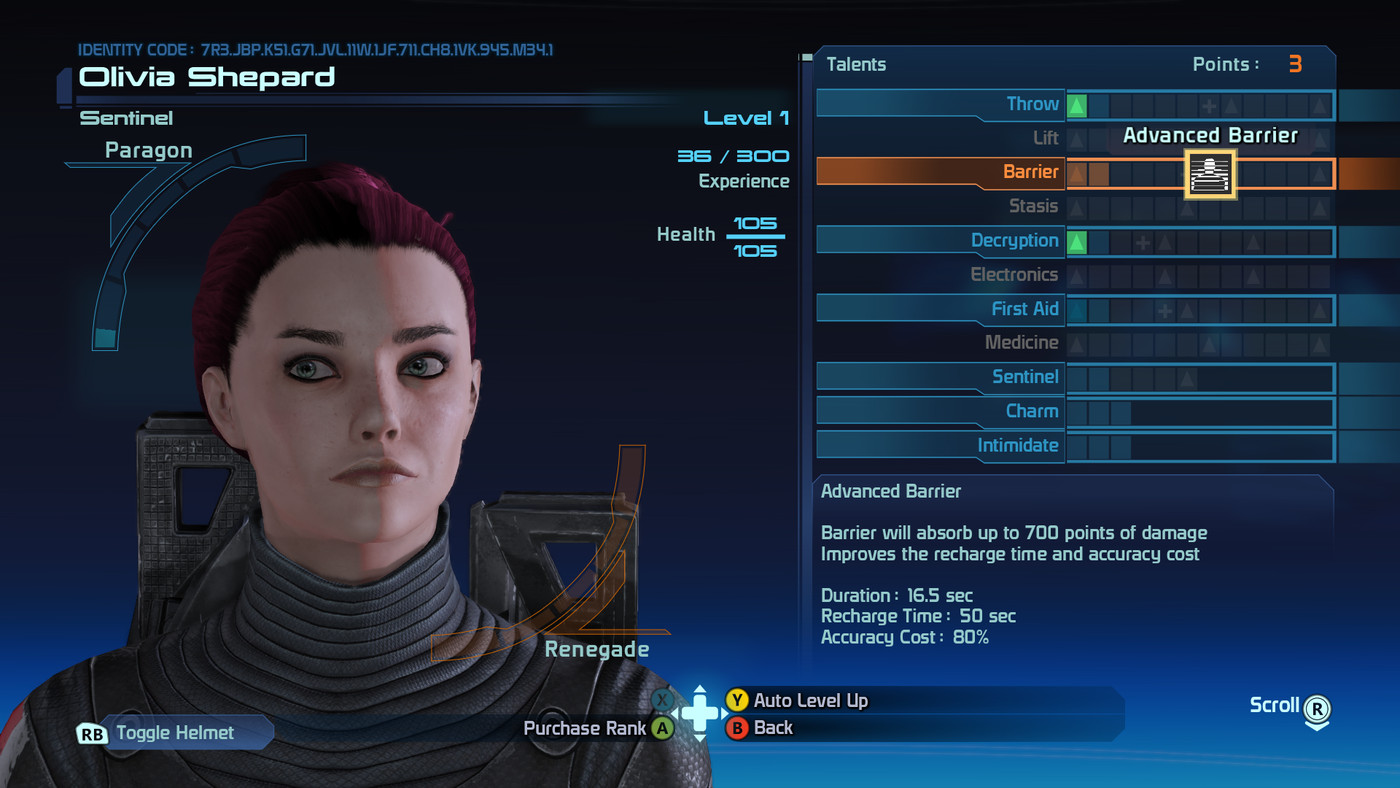 how to import mass effect 1 character origin