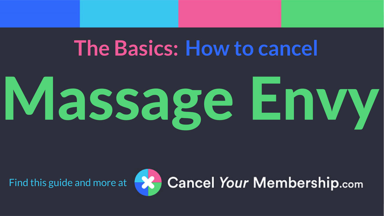 how to cancel massage envy appointment