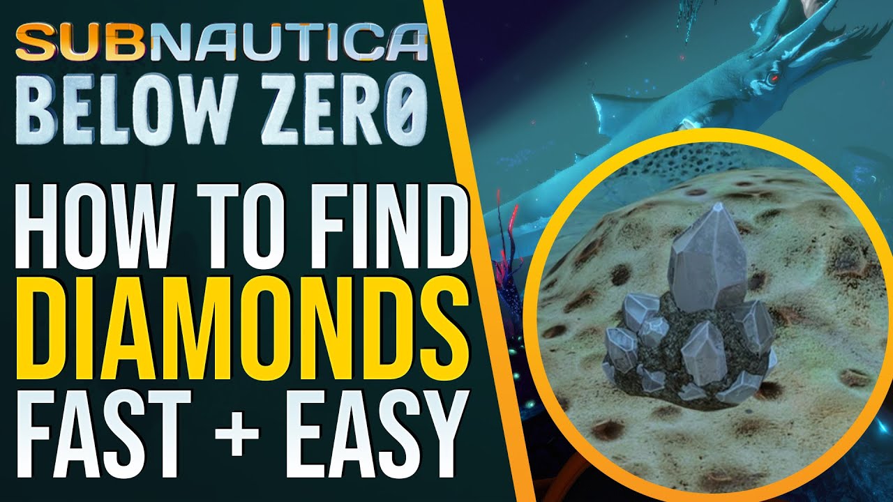 where to find diamonds in subnautica below zero