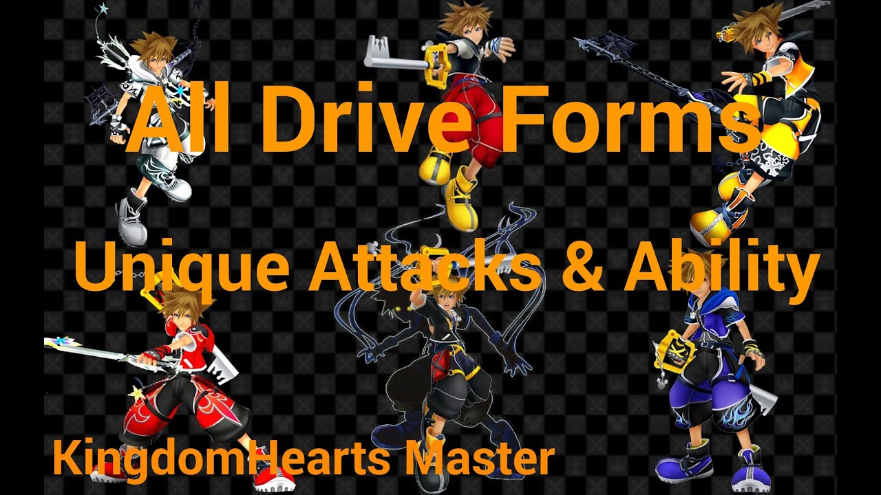 kingdom hearts 2 drive form leveling