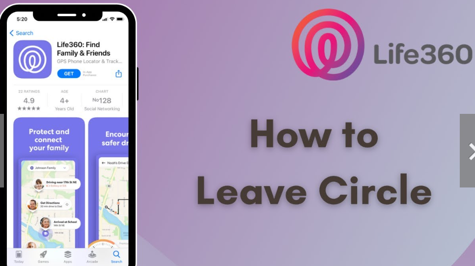 how to leave a life360 circle