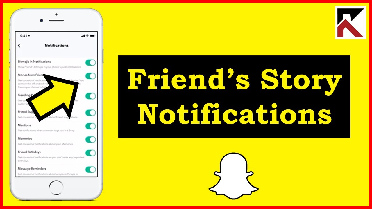 how to turn off story notifications on snapchat