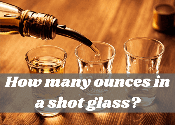 how many tablespoons in a shot of whiskey