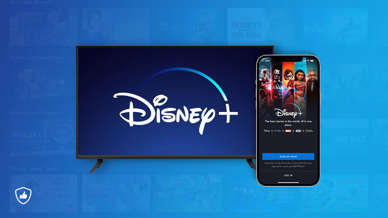 how to connect disney plus to tv from iphone