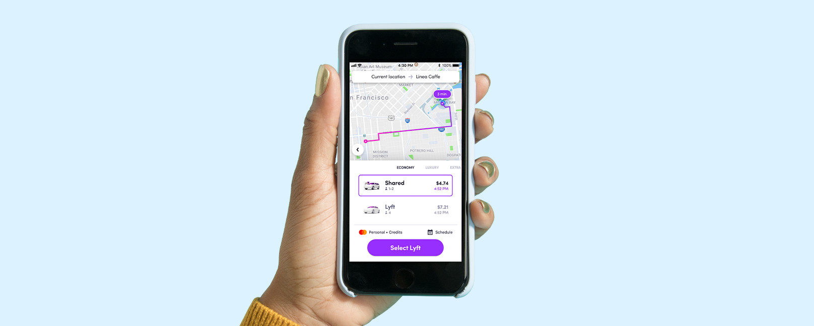 how to do a round trip on lyft