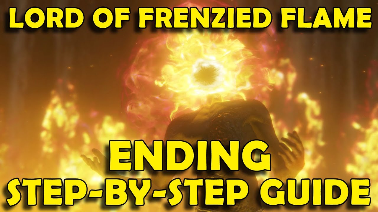 how to get lord of frenzied flame ending