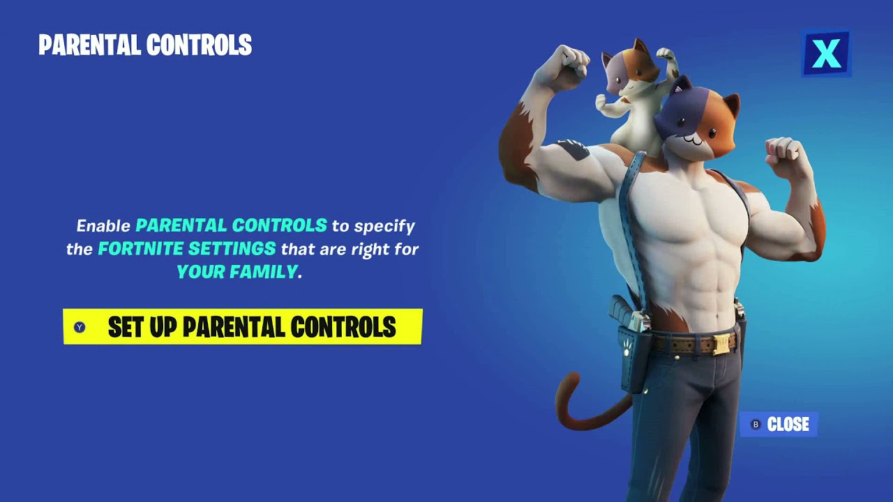 how to turn off parental controls on fortnite