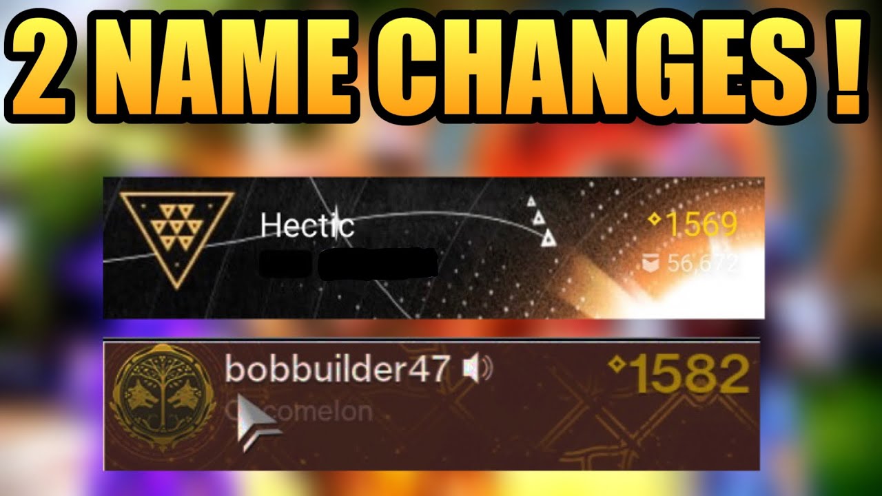 bungie name change