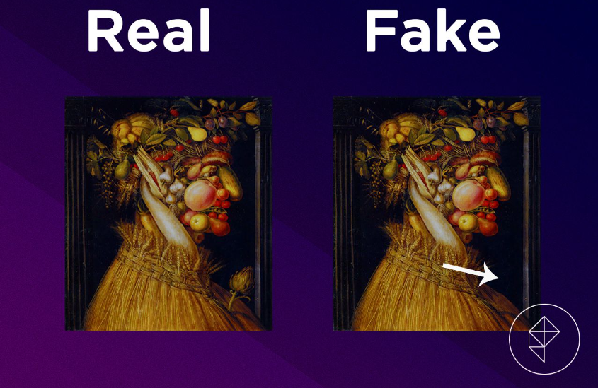 how to tell if redd's art is fake