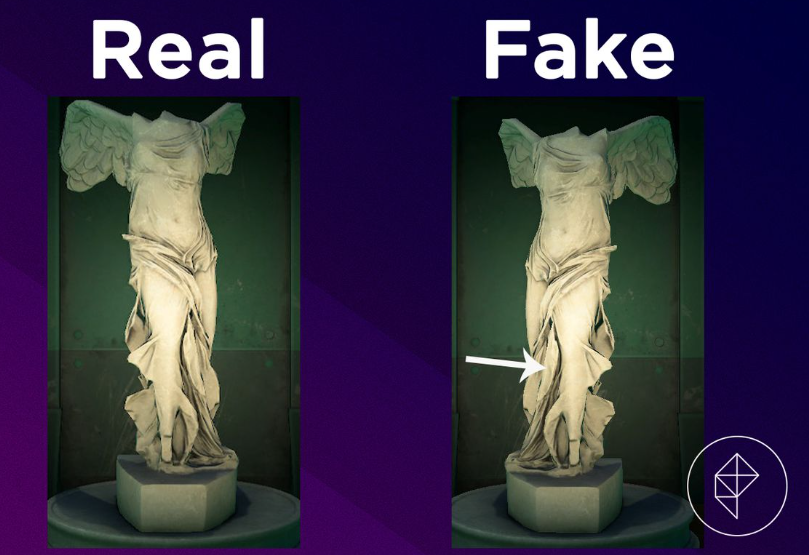 how to tell if redd's art is fake
