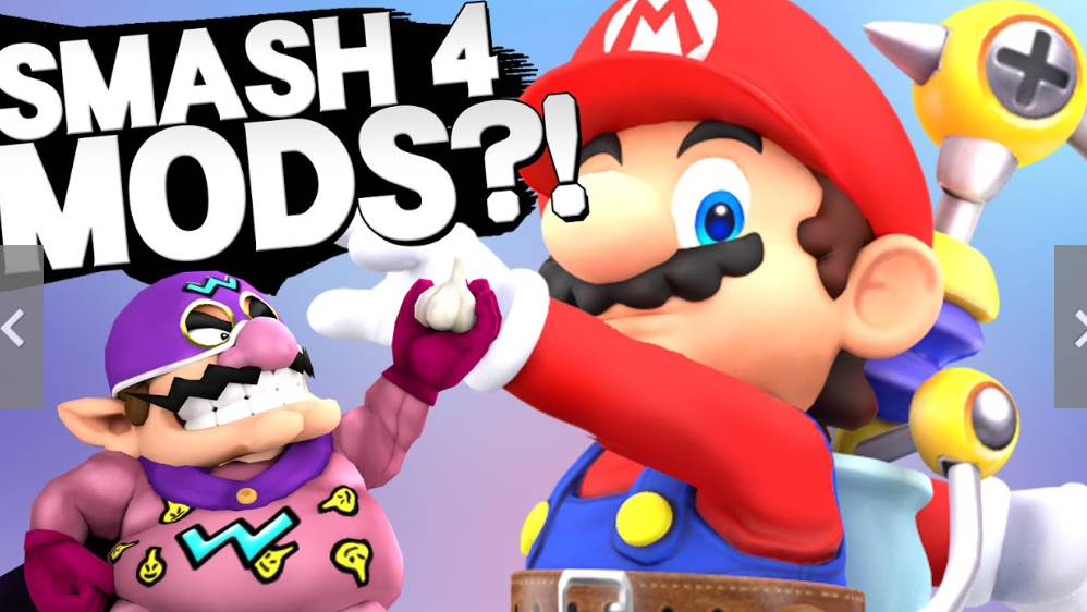 super smash bros 4 mod