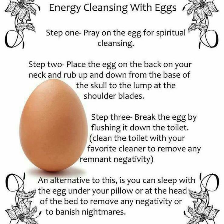 how to do an egg cleanse