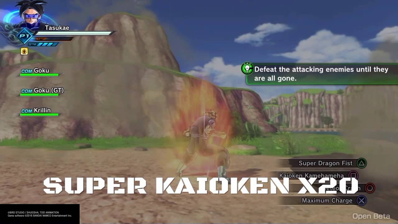 how to get kaioken in xenoverse 2